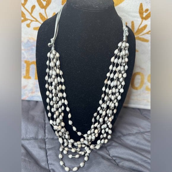 Sylca Silver Beaded Necklace - Picture 1 of 7